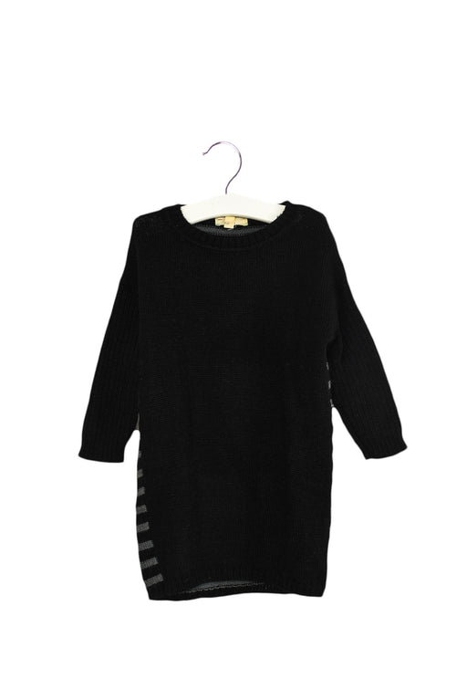 Black Noch Mini Sweater Dress 18-24M at Retykle