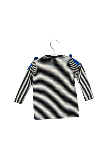 Navy Seed Long Sleeve Top 3-6M at Retykle