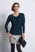 Navy Mothers en Vogue Maternity Long Sleeve Top M at Retykle