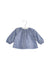 Blue The Little White Company Long Sleeve Top 3-6M at Retykle