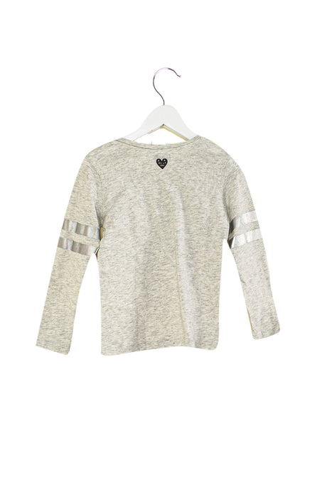 Grey IKKS Long Sleeve Top 4T (102cm) at Retykle