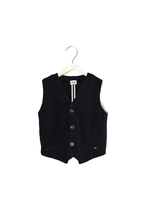 Navy Armani Vest 12Y at Retykle