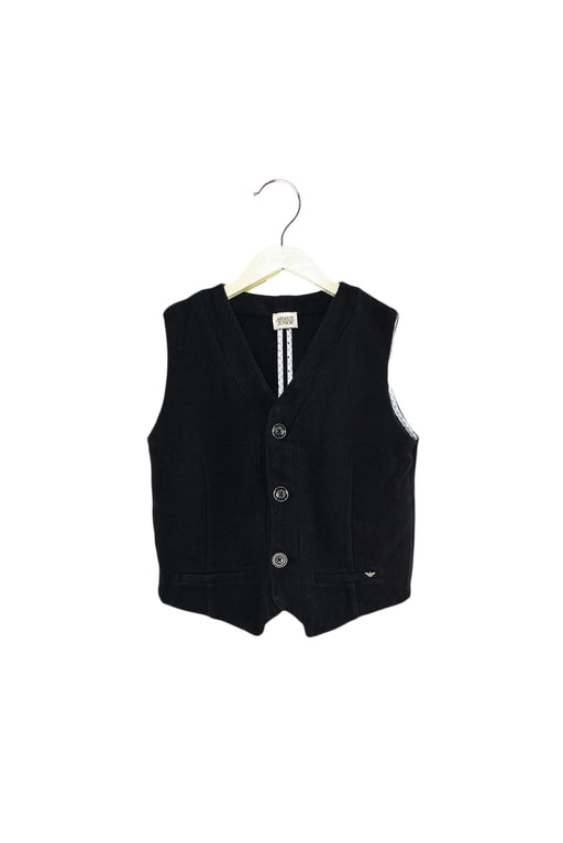 Navy Armani Vest 12Y at Retykle