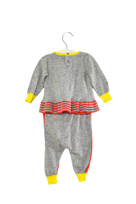 Grey Seed Top and Pants Set 3-6M at Retykle