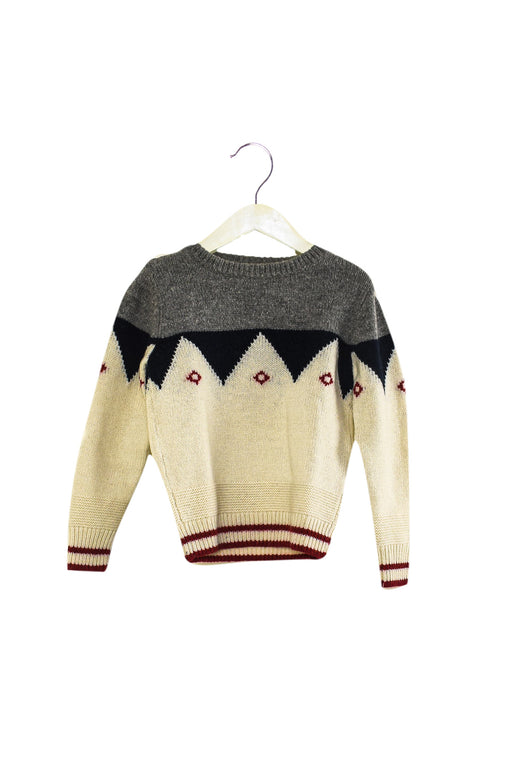 Ivory Cyrillus Knit Sweater 6T at Retykle