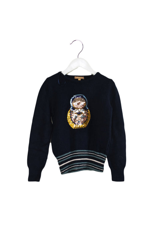 Navy I Love Gorgeous Knit Sweater 6T - 7Y at Retykle