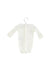 A White Long Sleeve Bodysuits from Chloe in size 0-3M for girl. (Back View)