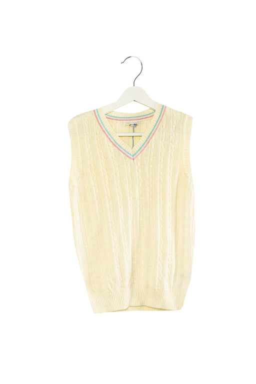 Ivory Nicholas & Bears Sweater Vest 10Y at Retykle