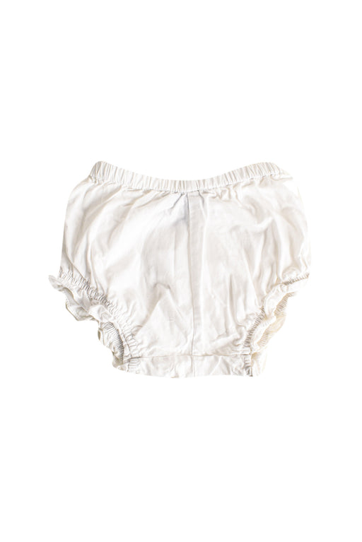 White Baby CZ Bloomer 6-12M at Retykle