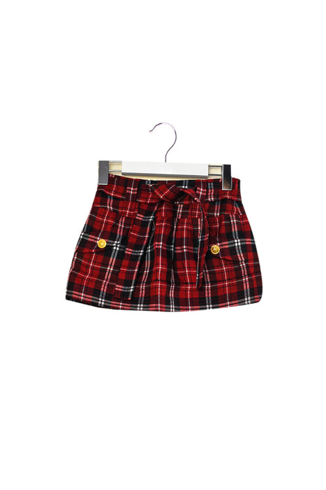 Red Nicholas & Bears Mid Skirt 18M at Retykle