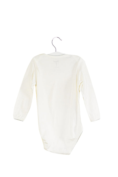 A White Long Sleeve Bodysuits from Bonpoint in size 2T for neutral. (Back View)