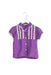 Purple Trish Scully Short Sleeve Top 6T at Retykle