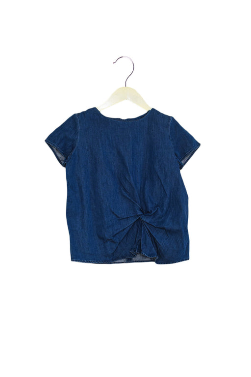A Blue Short Sleeve Tops from COS in size 2T for girl. (Front View)