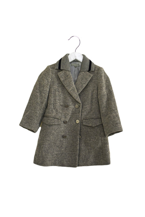 Grey Nicholas & Bears Coat 2T at Retykle