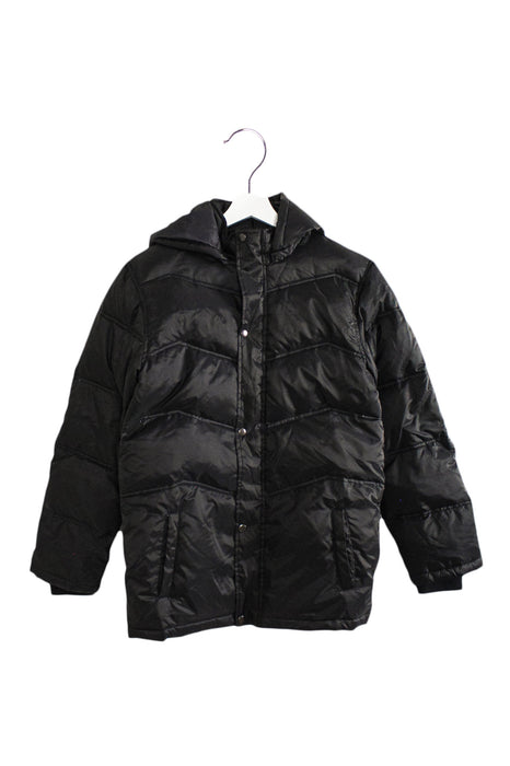 Black Name It Puffer Coat with Detachable Hood13Y (158cm) at Retykle
