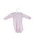 A Pink Long Sleeve Bodysuits from Petit Bateau in size 0-3M for girl. (Back View)