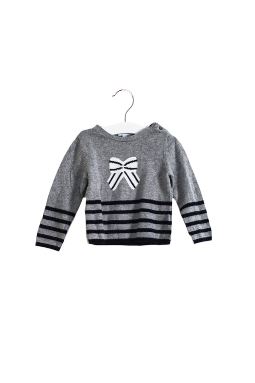 Grey Jacadi Knit Sweater 18M at Retykle