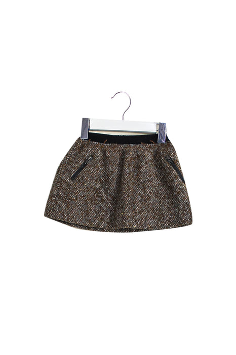 Brown Bonpoint Short Skirt 3T at Retykle