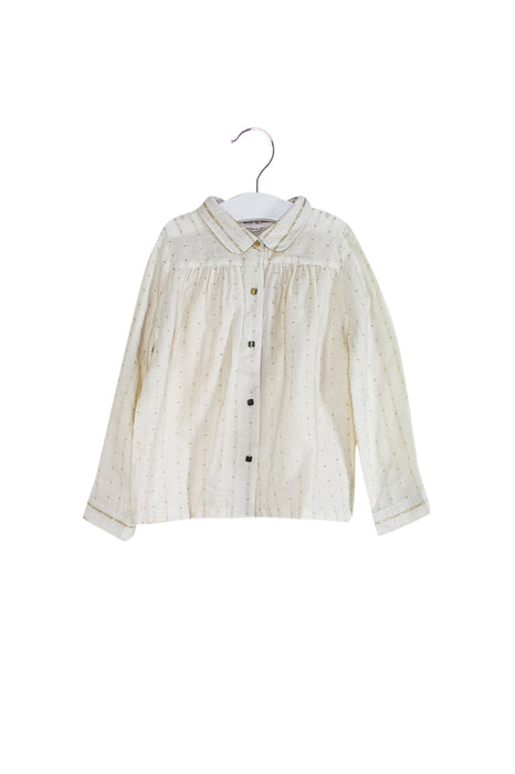 Ivory Excuse My French Long Sleeve Top 4T at Retykle