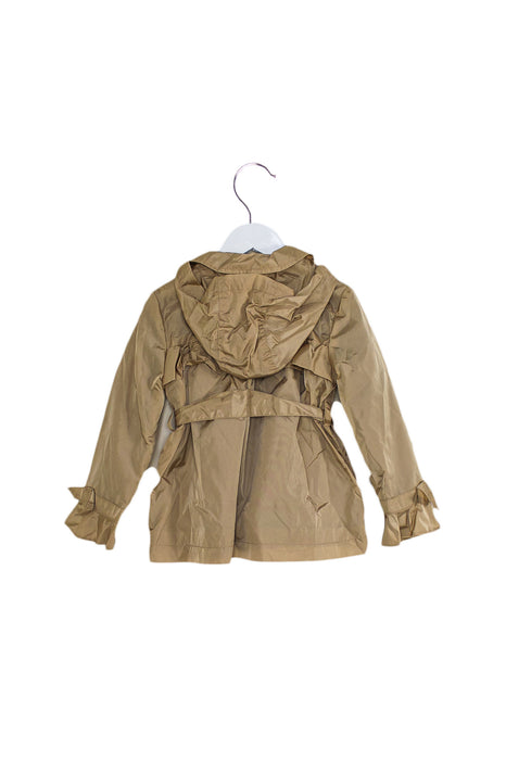 Beige Mayoral Lightweight Jacket with Detachable Hood 4T (104cm) at Retykle
