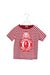 A Red Short Sleeve T Shirts from BAPE KIDS in size 5T for boy. (Front View)