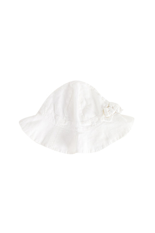 White Jacadi Hat O/S (51cm) at Retykle