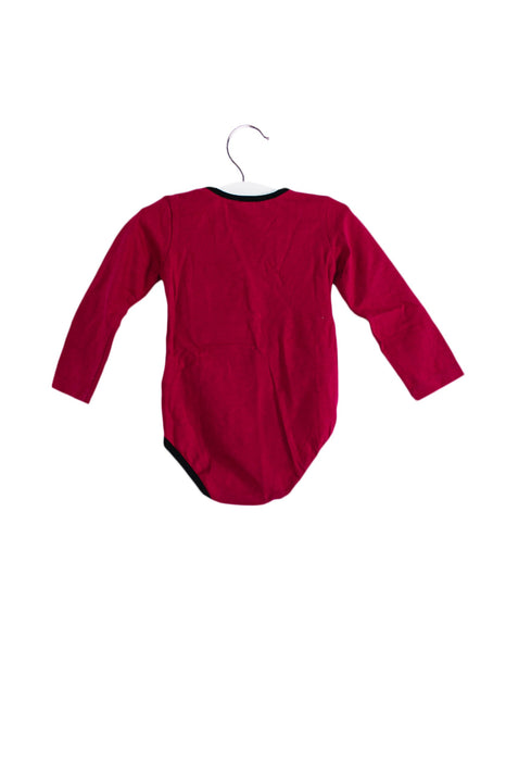 A Pink Long Sleeve Bodysuits from Gucci in size 6-12M for girl. (Back View)