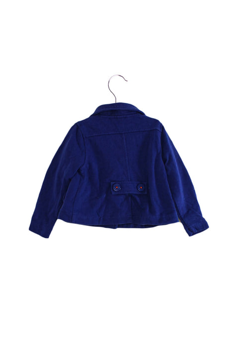 A Blue Lightweight Jackets from Boden in size 18-24M for boy. (Back View)