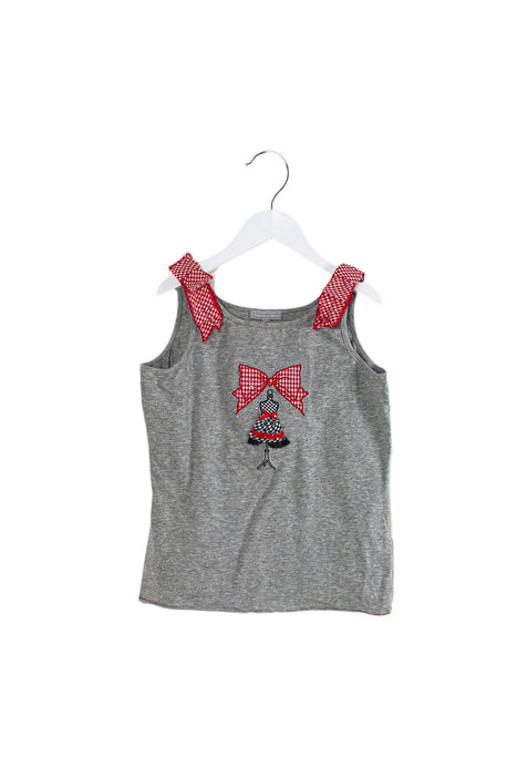 Grey Nicholas & Bears Sleeveless Top 12Y at Retykle