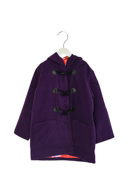 Purple Lovie by Mary J Coat 10Y (140cm) at Retykle