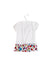 White Moschino Short Sleeve Top 3-6M at Retykle