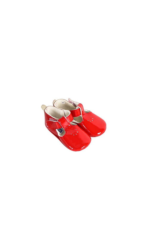 A Red Flats from Jacadi in size EU20 for girl. (Front View)