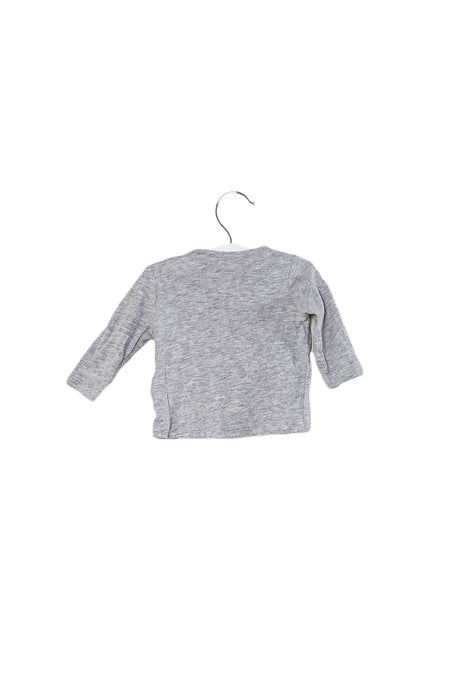 Grey Bout'Chou Long Sleeve Top 3-6M at Retykle