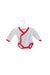 A Ivory Long Sleeve Bodysuits from CIGOGNE Bébé in size 0-3M for neutral. (Front View)