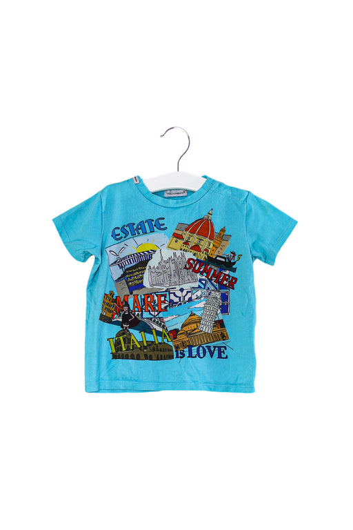 Blue Dolce & Gabbana T-Shirt 24-30M at Retykle