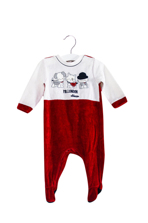 Red Chicco Jumpsuit and Beanie Set 6M at Retykle