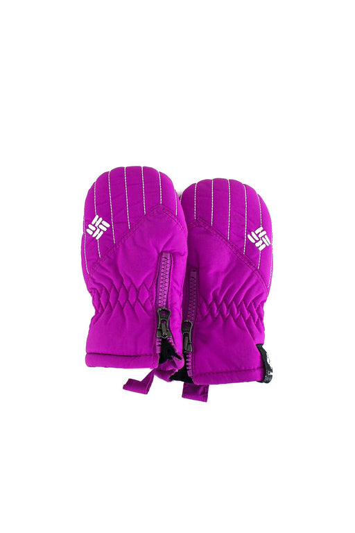 A Pink Gloves & Mittens from Columbia in size 0-3M for girl. (Front View)