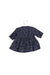 Navy Velveteen Long Sleeve Dress 6M at Retykle