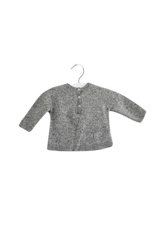 Grey Bonpoint Knit Sweater 6M at Retykle