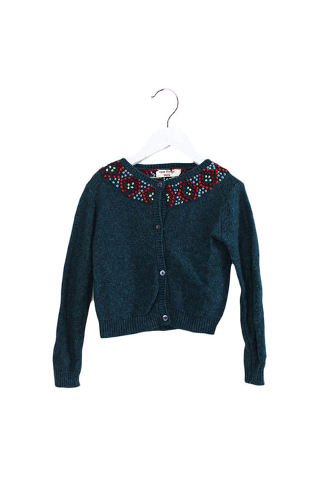 Teal Nice Things Cardigan 4T at Retykle