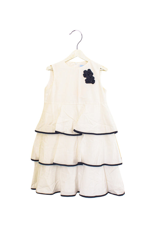 White Nicholas & Bears Sleeveless Dress 12Y at Retykle