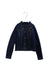 A Blue Lightweight Jackets from Catimini in size 12Y for girl. (Front View)