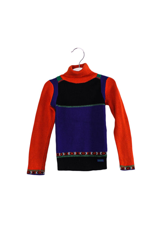 Orange Kenzo Knit Sweater 4T at Retykle