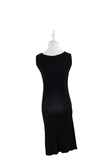 Black Sono Vaso Maternity Sleeveless Dress XS (US 4) at Retykle