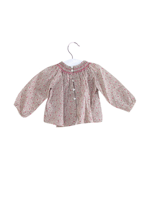 Pink Bonpoint Long Sleeve Top 6M at Retykle