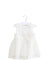 White Chickeeduck Dress and Bloomer Set 6-12M (73cm) at Retykle