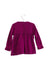 A Purple Long Sleeve Dresses from Polarn O. Pyret in size 6-12M for girl. (Back View)