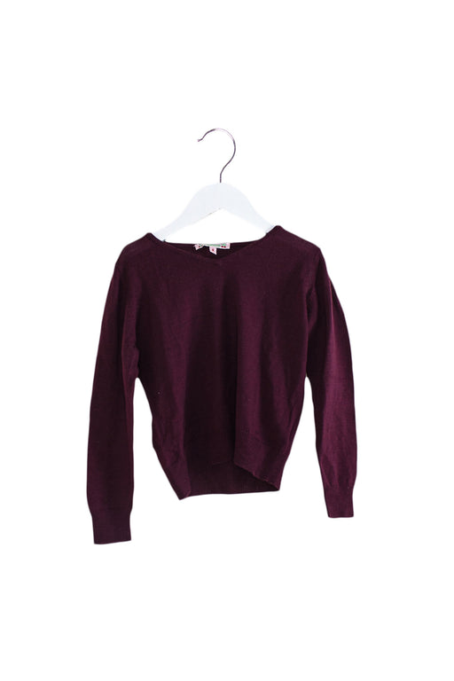 Purple Bonpoint Knit Sweater 6T at Retykle