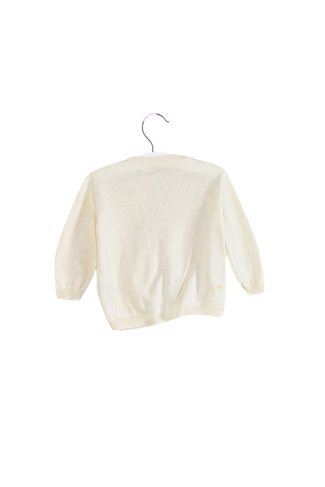 Ivory Natures Purest Cardigan 12-18M at Retykle