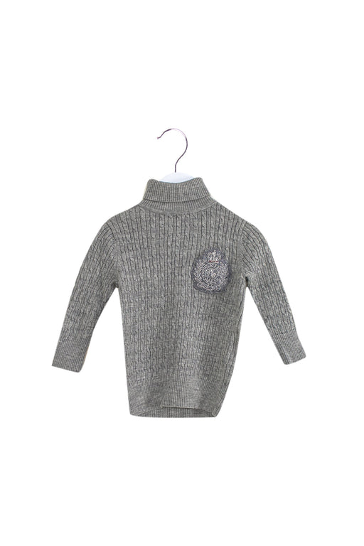Grey Nicholas & Bears Knit Sweater 18M at Retykle